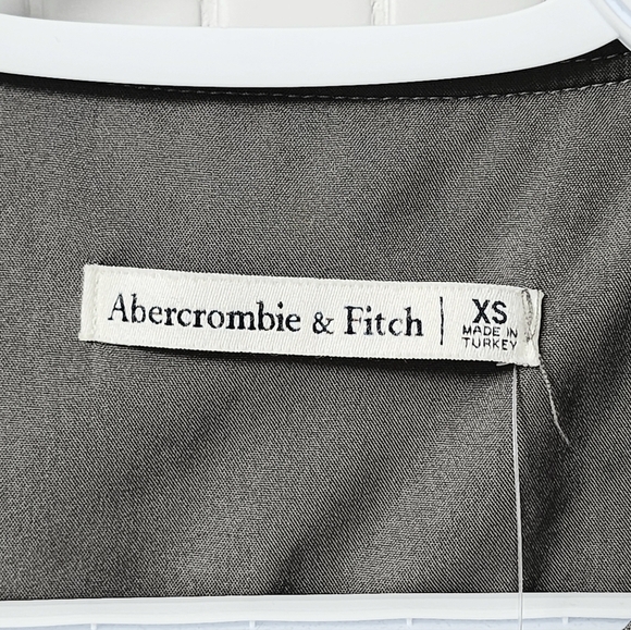 Nwt! Abercrombie and Fitch Tailored Zip Vest, Grey - Picture 7 of 9